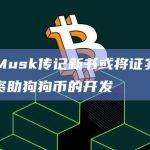Elon Musk传记新书或将证实其一直在秘密资助狗狗币的开发