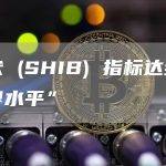 柴犬 (SHIB) 指标达到“临界水平”