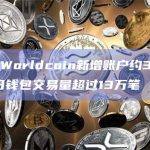 过去7天Worldcoin新增账户约39,000个，每日钱包交易量超过13万笔