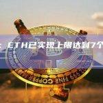 数据：ETH已实现上限达到7个月高点