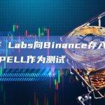 DWF Labs向Binance存入1,000 SPELL作为测试