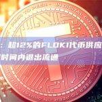 Floki：超12%的FLOKI代币供应量将在可预见时间内退出流通