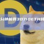 某巨鲸5分钟前将30710ETH转入Binance