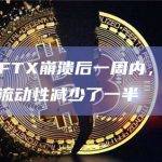 报告：FTX崩溃后一周内，全球加密货币流动性减少了一半