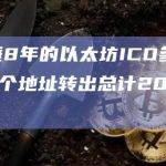 某沉睡8年的以太坊ICO参与地址向4个地址转出总计2000枚ETH