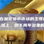 比特币在加密货币市场的主导地位增至49%以上，创下两年多来的最高点