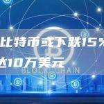 10月份比特币或下跌15% 2026年或达10万美元