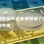 这位加密货币企业家预测了历史上最大的牛市