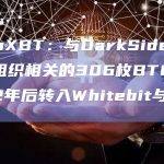 ZachXBT：与DarkSide勒索软件组织相关的306枚BTC在休眠逾2年后转入Whitebit与HTX