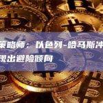 彭博高级策略师：以色列-哈马斯冲突升级后比特币表现出避险倾向