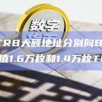 两个TRB大额地址分别向Binance充值1.6万枚和1.4万枚TRB