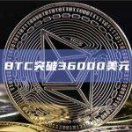 BTC突破36000美元日内涨幅达到1.73%