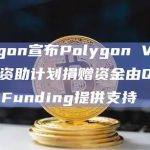 Polygon宣布Polygon Village社区资助计划捐赠资金由Quadratic Funding提供支持