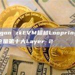 Polygon zkEVM和Loopring是两大Layer 2锁仓量