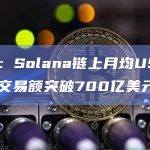 USDC已在Solana上发展处强大的生态系统