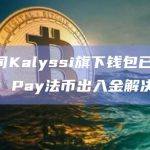 汇款公司Kalyssi旗下钱包已集成Alchemy Pay法币出入金解决方案