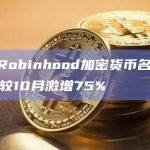 Robinhood第三季度来自加密货币的交易收入下降55%