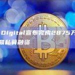 HIVE Digital宣布完成2875万加元的购买交易私募融资