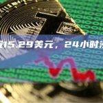 ENS现报15.29美元，24小时涨幅超20%