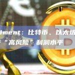 比特币、以太坊和XRP处于“高风险”利润水平