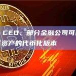 Circle CEO：部分金融公司可能会在今年发行其资产的代币化版本