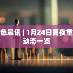 金色晨讯 | 1月24日隔夜重要动态一览