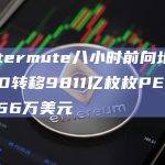 Wintermute共持有2.9兆枚PEPE