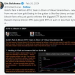 黄金和比特币的流动相关吗？