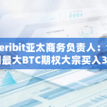 Deribit Exchange亚太商务负责人Lin姐最新发文