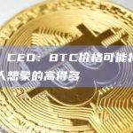PSCM CEO：BTC价格可能将飙升得比任何人想象的高得多