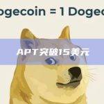 APT币今日价格突破15美元