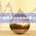 BTC/比特币回升至66000美元上方
