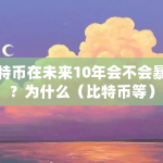 比特币在未来10年会不会暴涨？为什么（比特币等）