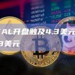 PORTAL开盘触及4.3美元，现报价3.43美元