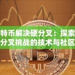 比特币解决硬分叉：探索应对分叉挑战的技术与社区方案