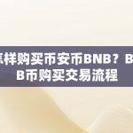 怎样购买币安币BNB？BNB币购买交易流程