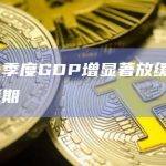 美国一季度GDP增显著放缓 低于市场预期