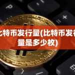 比特币发行量(比特币发行量是多少枚)