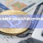 过去24小时近9000万枚SHIB从流通中移除