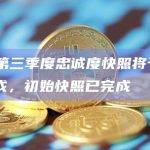 Parcl第三季度忠诚度快照将于未来7天内完成，初始快照已完成