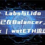 Stader Labs与Lido Finance已在Balancer上启动新的ETHx | wstETH流动性池